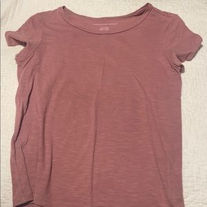 mauve tee